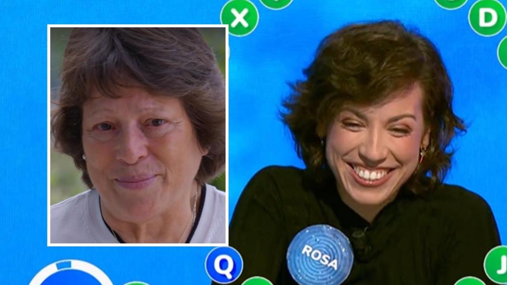 Rosa Rodríguez, la ganadora del bote más alto de 'Pasapalabra', y su madre, Irma Ramírez.