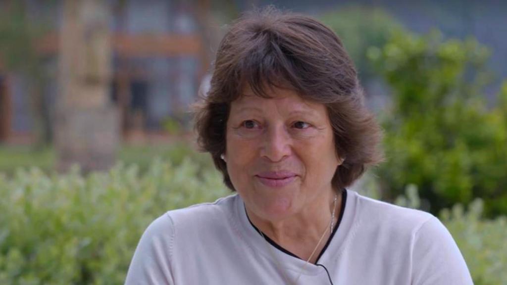 Irma Ramírez, la madre de Rosa, muy emocionada.