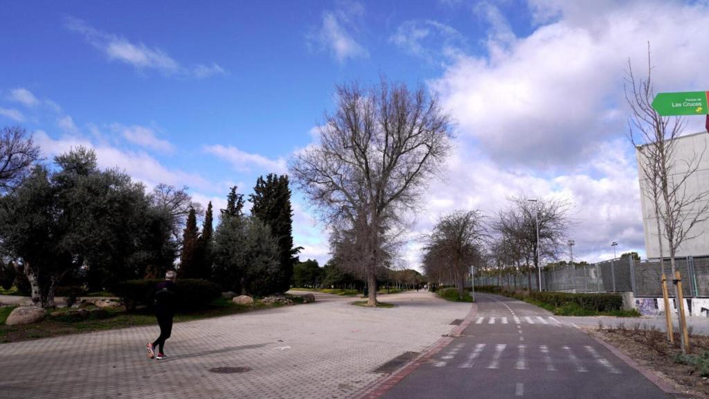 El Parque de Las Cruces en los distritos de Carabanchel y Latina.