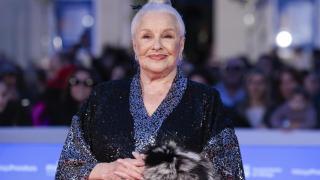 Lola Herrera en la alfombra roja del Festival de Málaga.