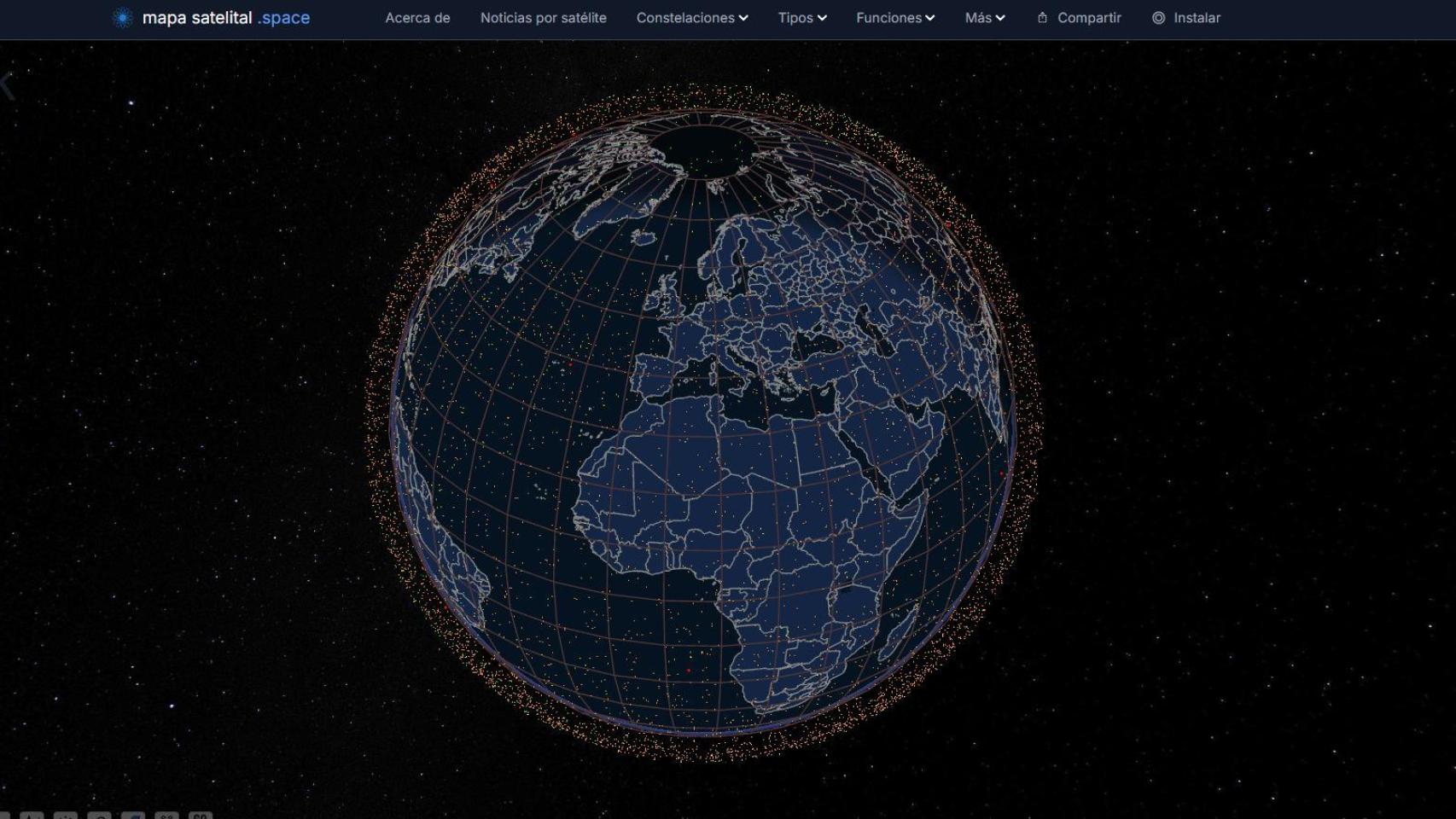 Captura de Satellite Map