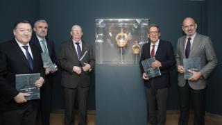 Presentación de la exposición 'Cayetano González (1896-1975). Maestro de orfebres', en la Fundación Cajasol.