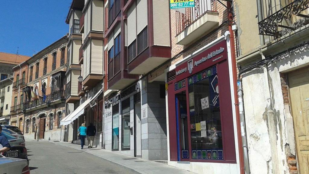 Administración de Loterías que ha dado el premio en Benavente.