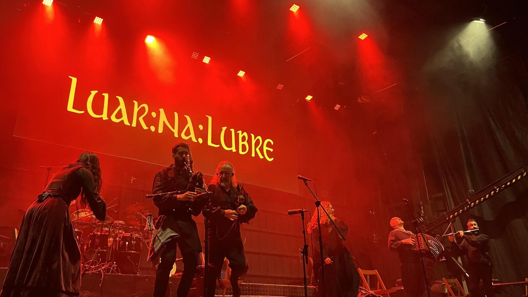 Luar na Lubre en concierto