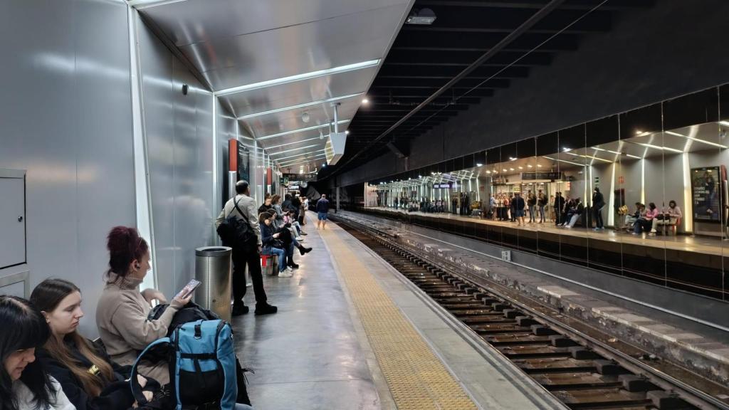 Imagen de una de las estaciones del Cercanías de Málaga.