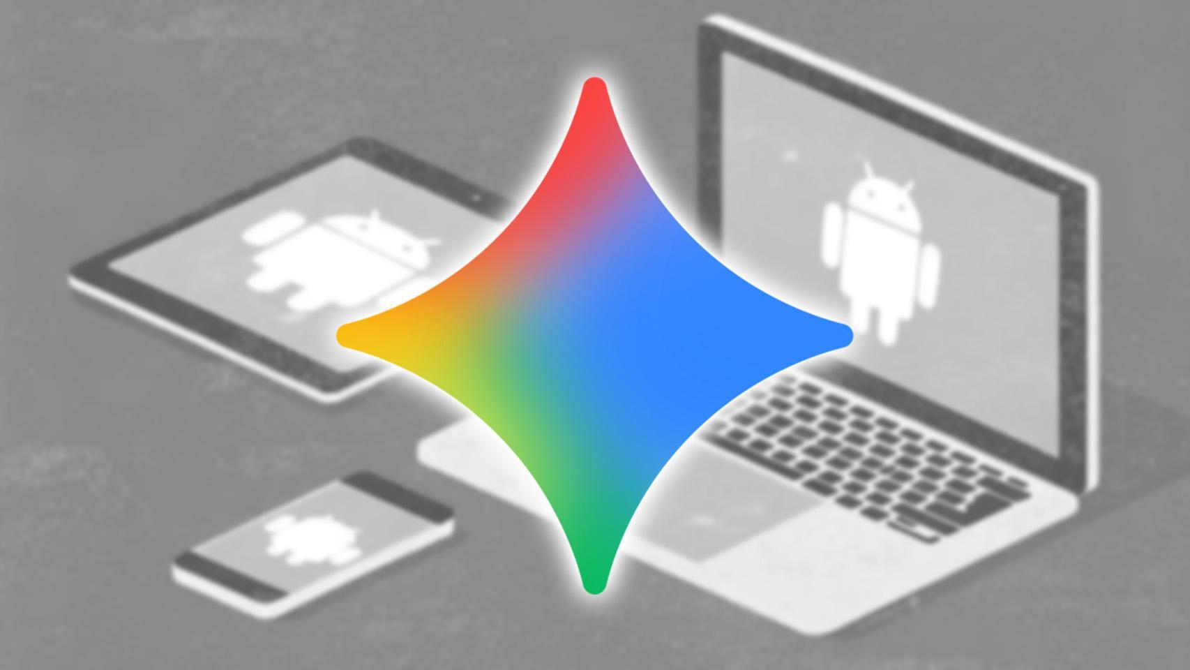 Fotomontaje con el logo de Gemini.