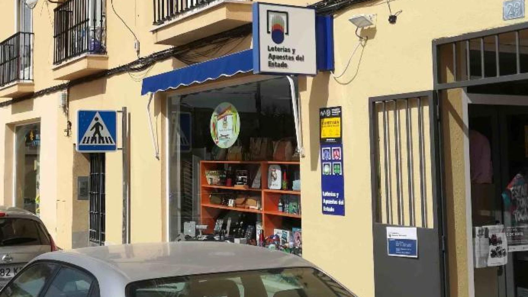 Administración de Ontígola (Toledo). Foto: Loterías y Apuestas del Estado.