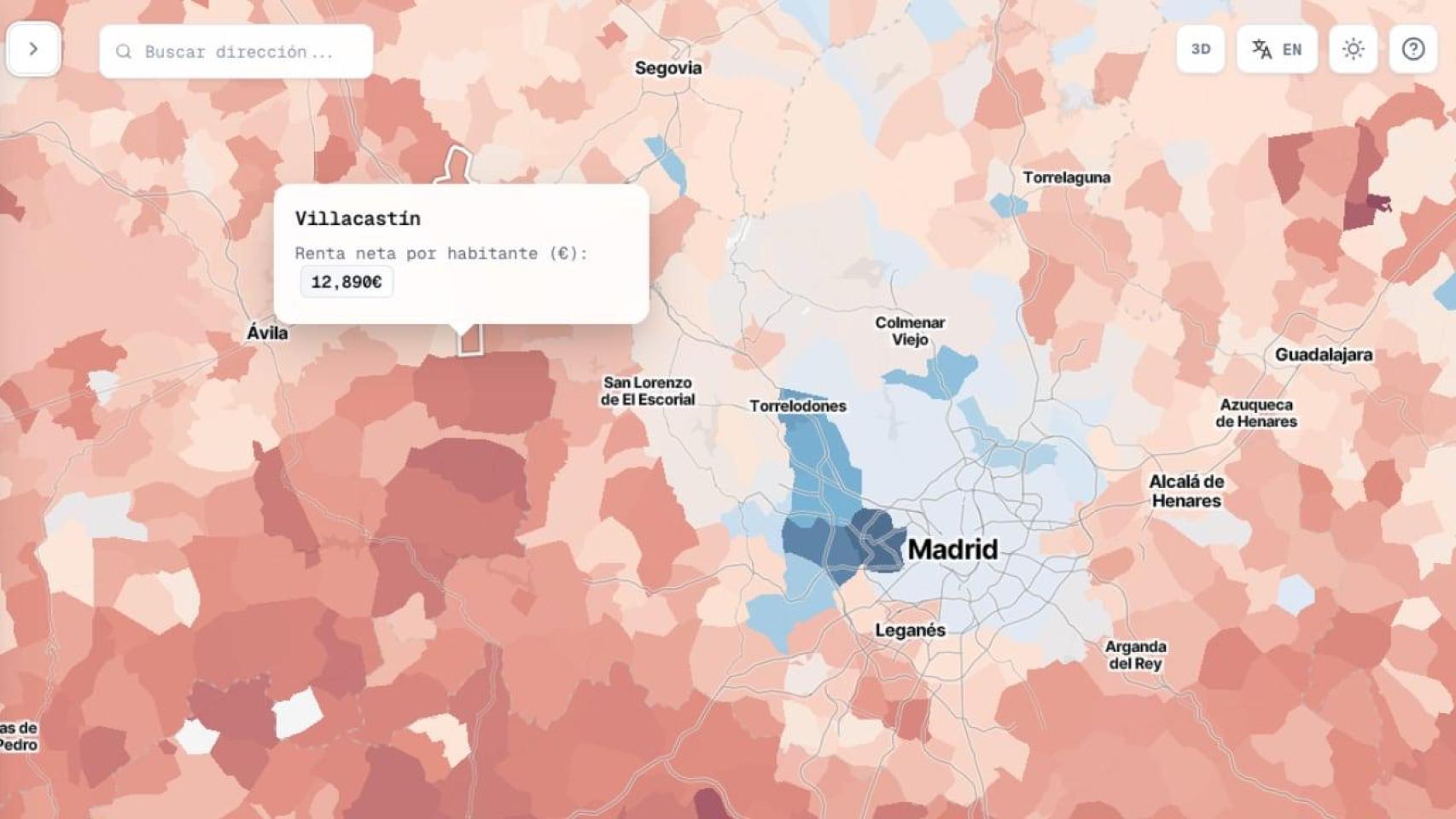 Mapa de ingresos de Wikibarrio