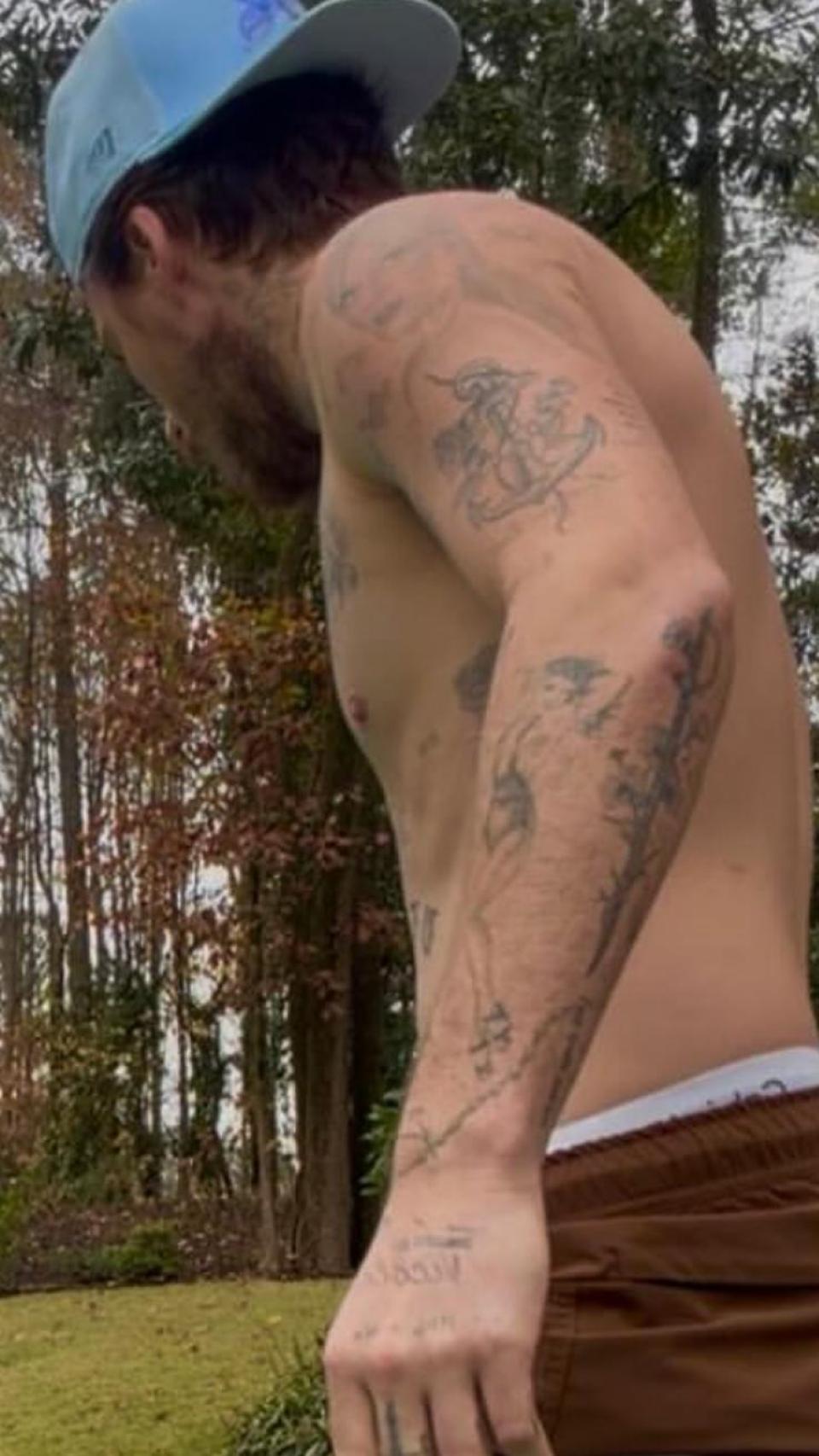 Brooklyn Beckham en una imagen de sus redes sociales.