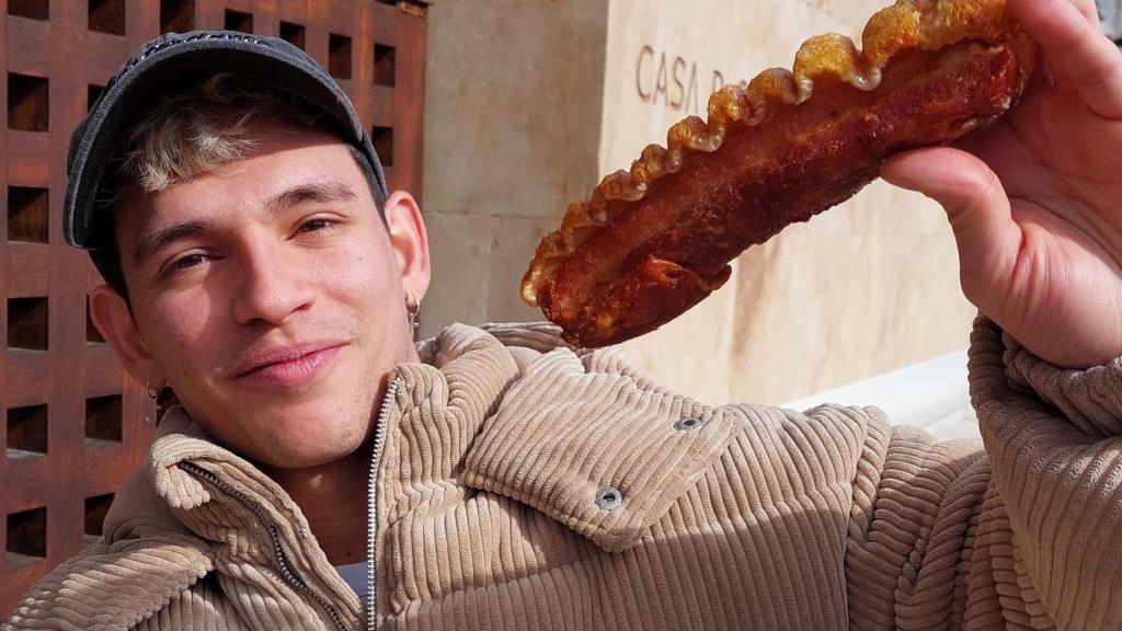 Yeicar Molina, ganador del Mejor Torrezno Madrid.