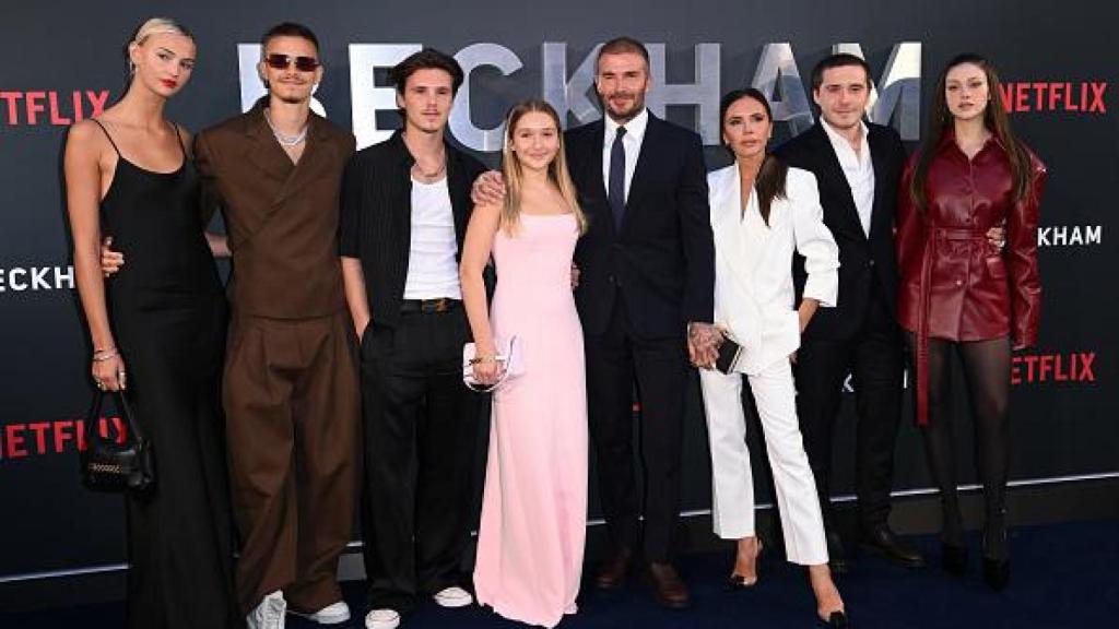 La familia Beckham al completo en su última imagen juntos.
