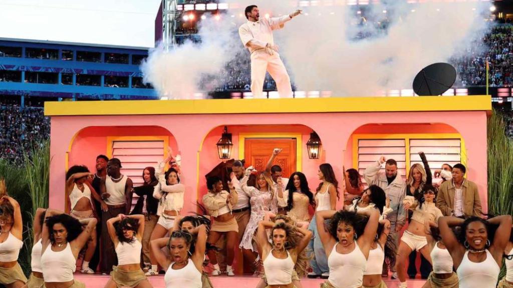 Bad Bunny en la Super Bowl.