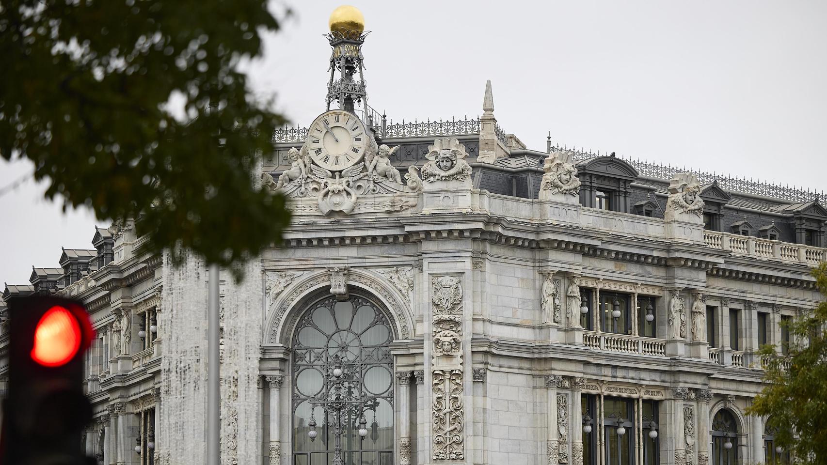 Fachada del Banco de España.