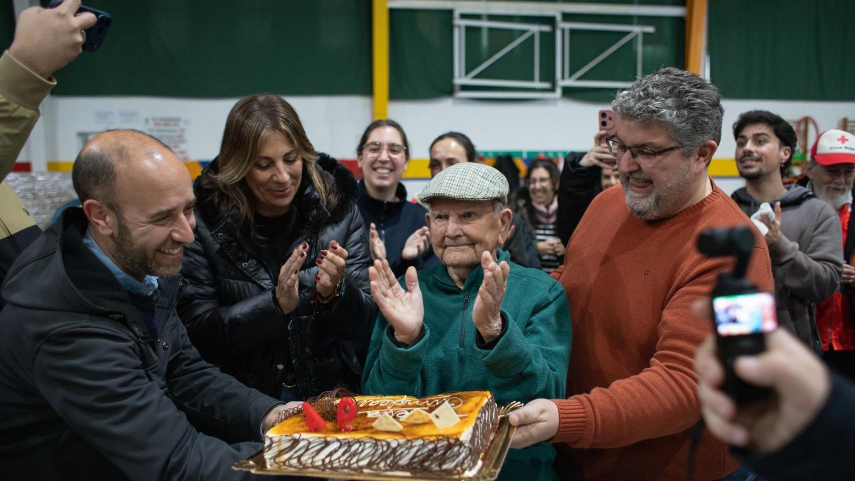 El cumpleaños de José, el vecino más longevo de Grazalema.
