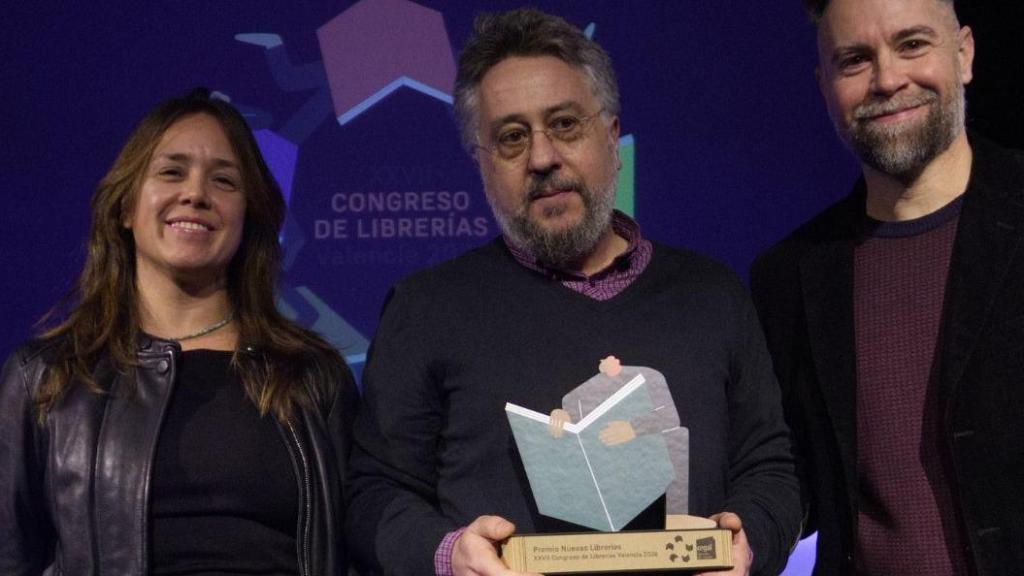 Óscar Porral, de la librería Bandini premiada con el premio Nuevas Librerías