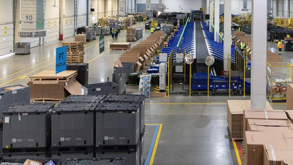 Hub de InPost en San Fernando de Henares (Madrid).