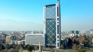 Edificio corporativo de Telefónica en Santiago de Chile