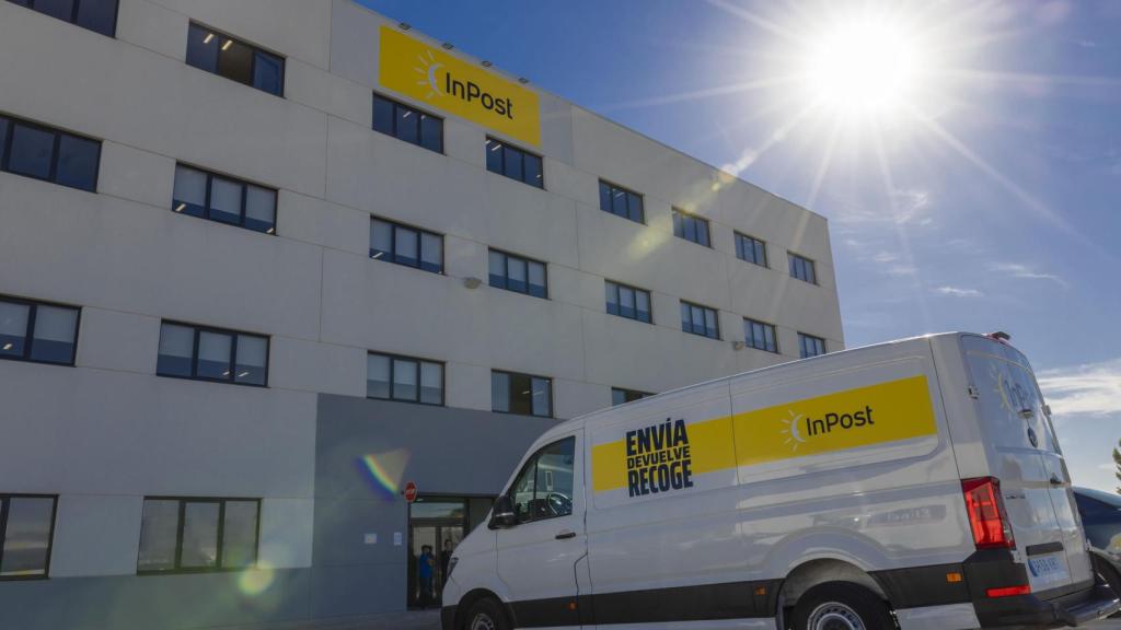 Centro logístico de InPost en San Fernando de Henares (Madrid).