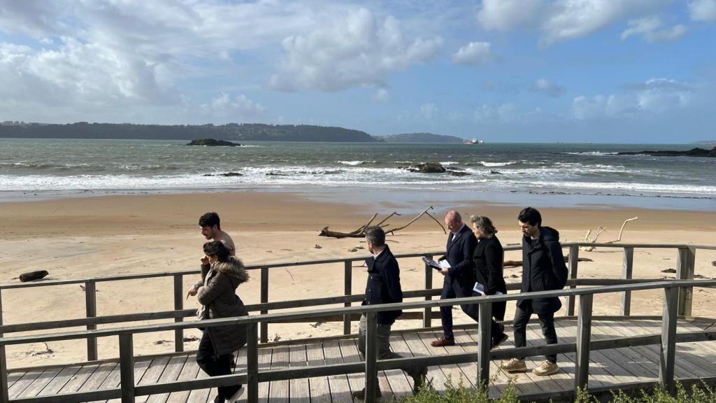 Imagen de la recepción de la obra.