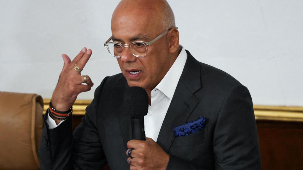 El presidente de la Asamblea Nacional de Venezuela, Jorge Rodríguez.