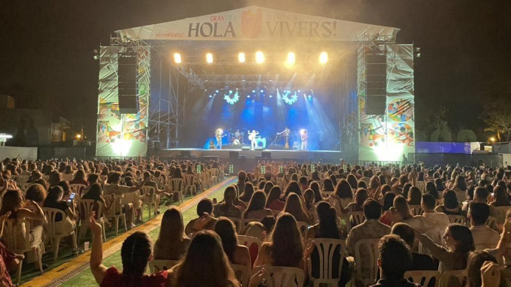 Conciertos de Viveros de Valencia en verano.
