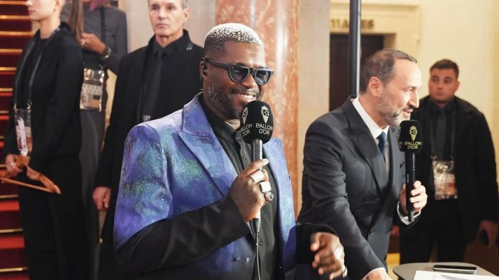Djibril Cissé, en la gala del Balón de Oro