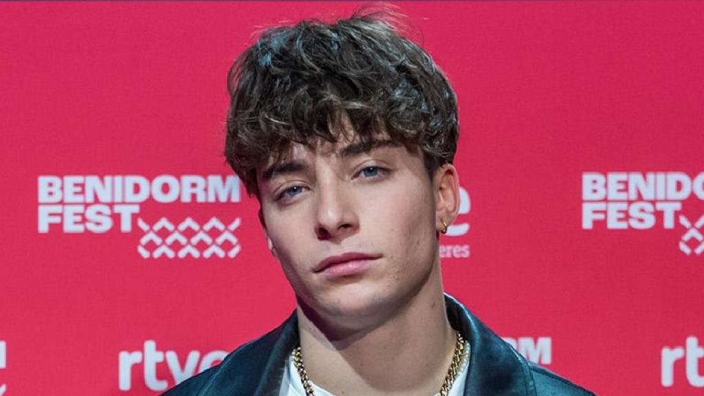 Izan Llunas, concursante del Benidorm Fest 2026.