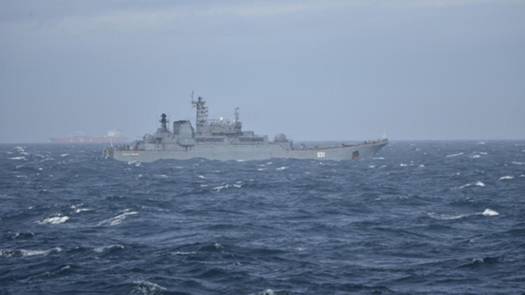 Imagen del LST 'Alexander Otrakovskiy'