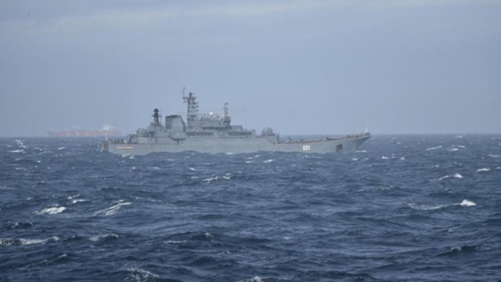 Imagen del LST 'Alexander Otrakovskiy'