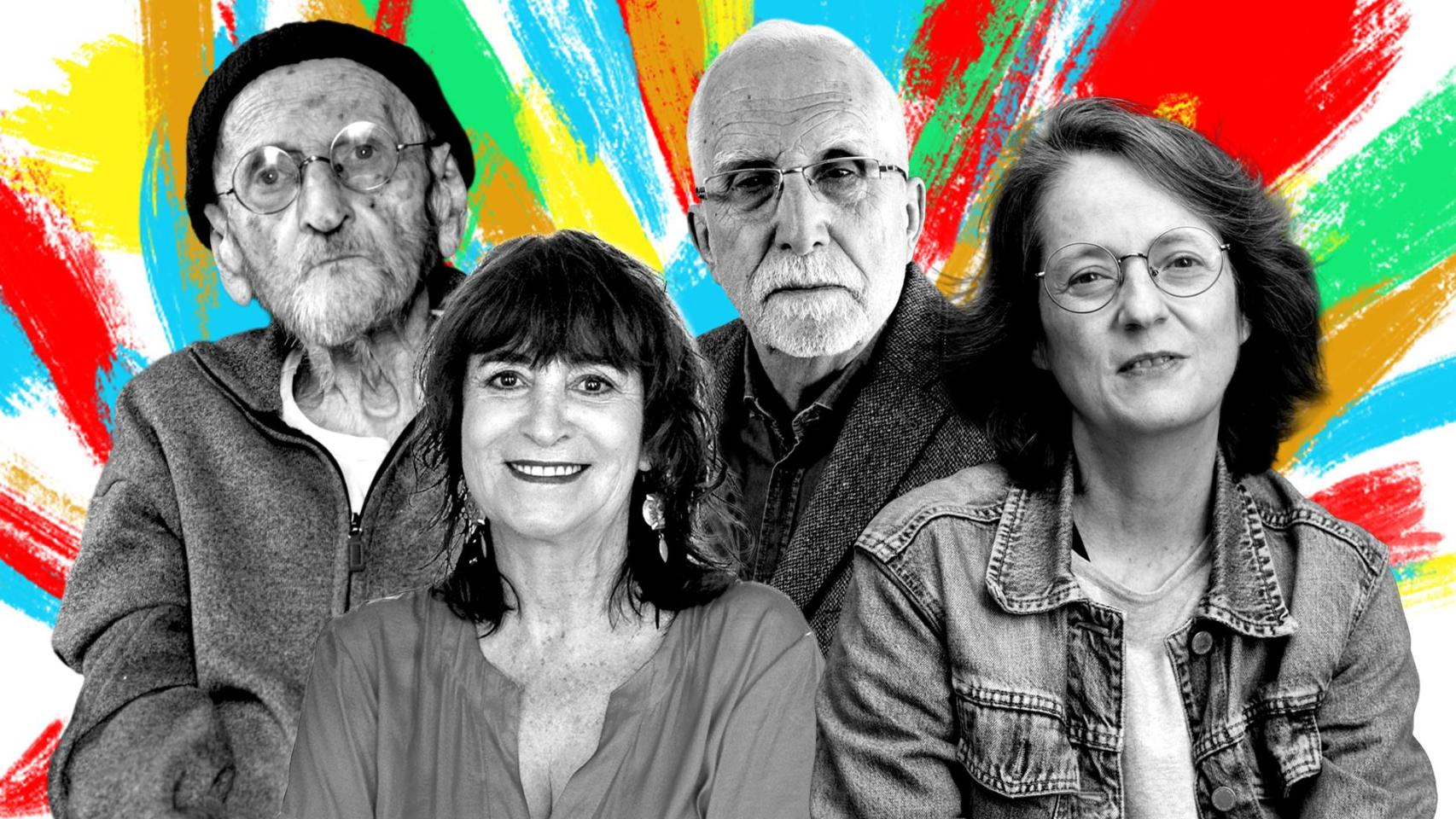 Álvaro Pombo, Rosa Montero, Luis Mateo Díez y Marta Sanz