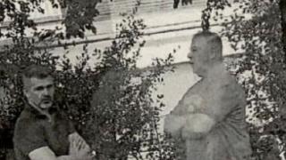 El jefe de la UDEF, a la izquierda, junto a su socio Ignacio Torán, interceptado en un seguimiento de Asuntos Internos.