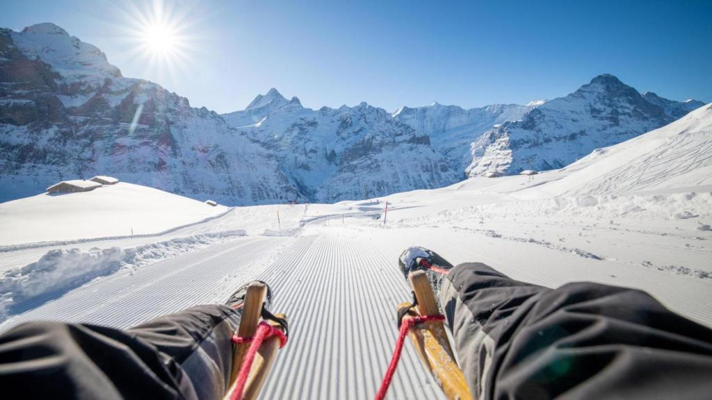 Los deportes alpinos es uno de los atractivos de esta zona.