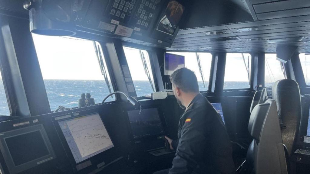 Actividades de monitorización del buque de la RFN.