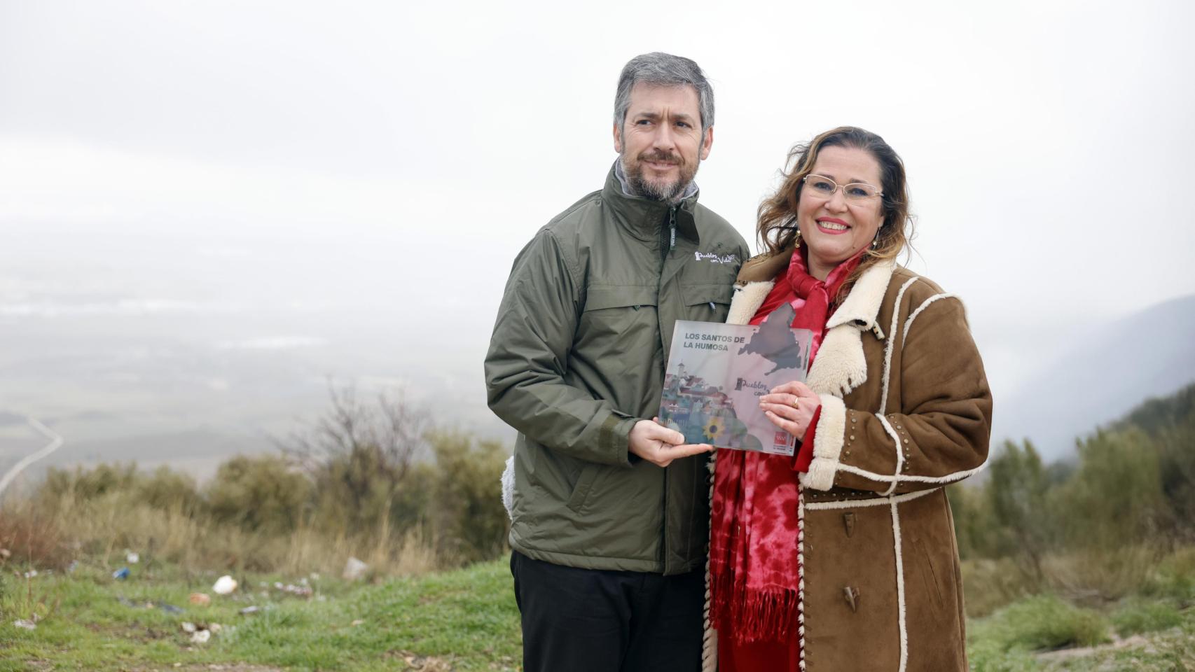 La alcaldesa de Los Santos de la Humosa.