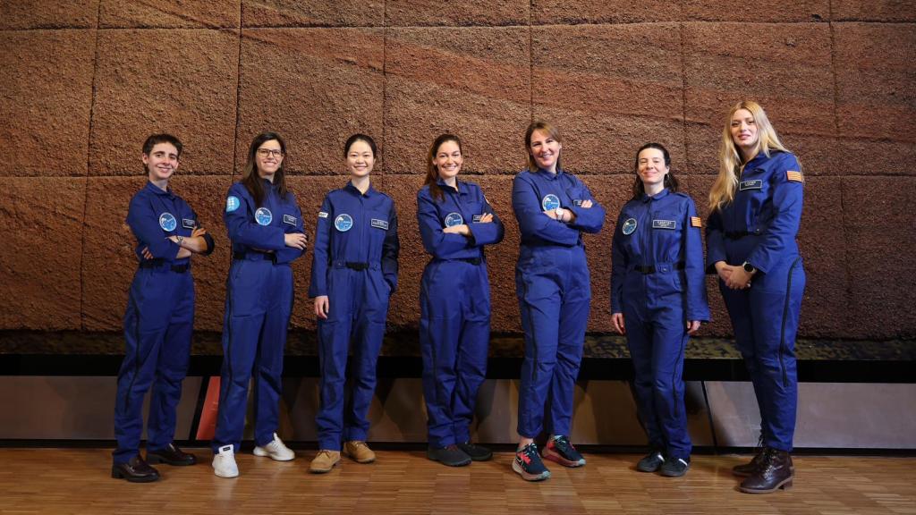 Varias de las implicadas en la misión, en un retrato reciente.