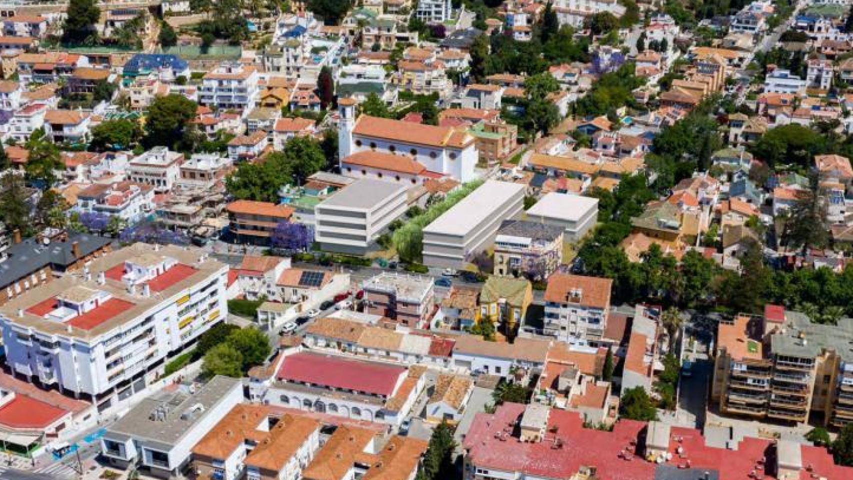 Imagen de la ordenación planteada sobre la vieja Bobby Logan.