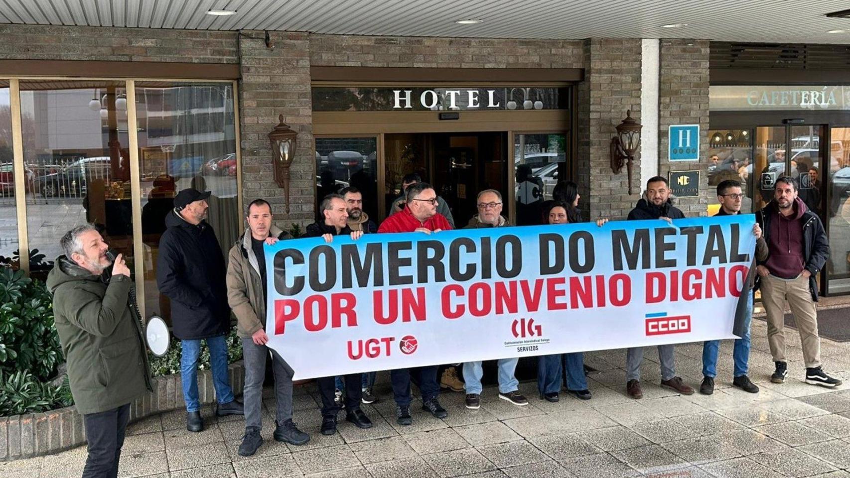 Imagen de la protesta