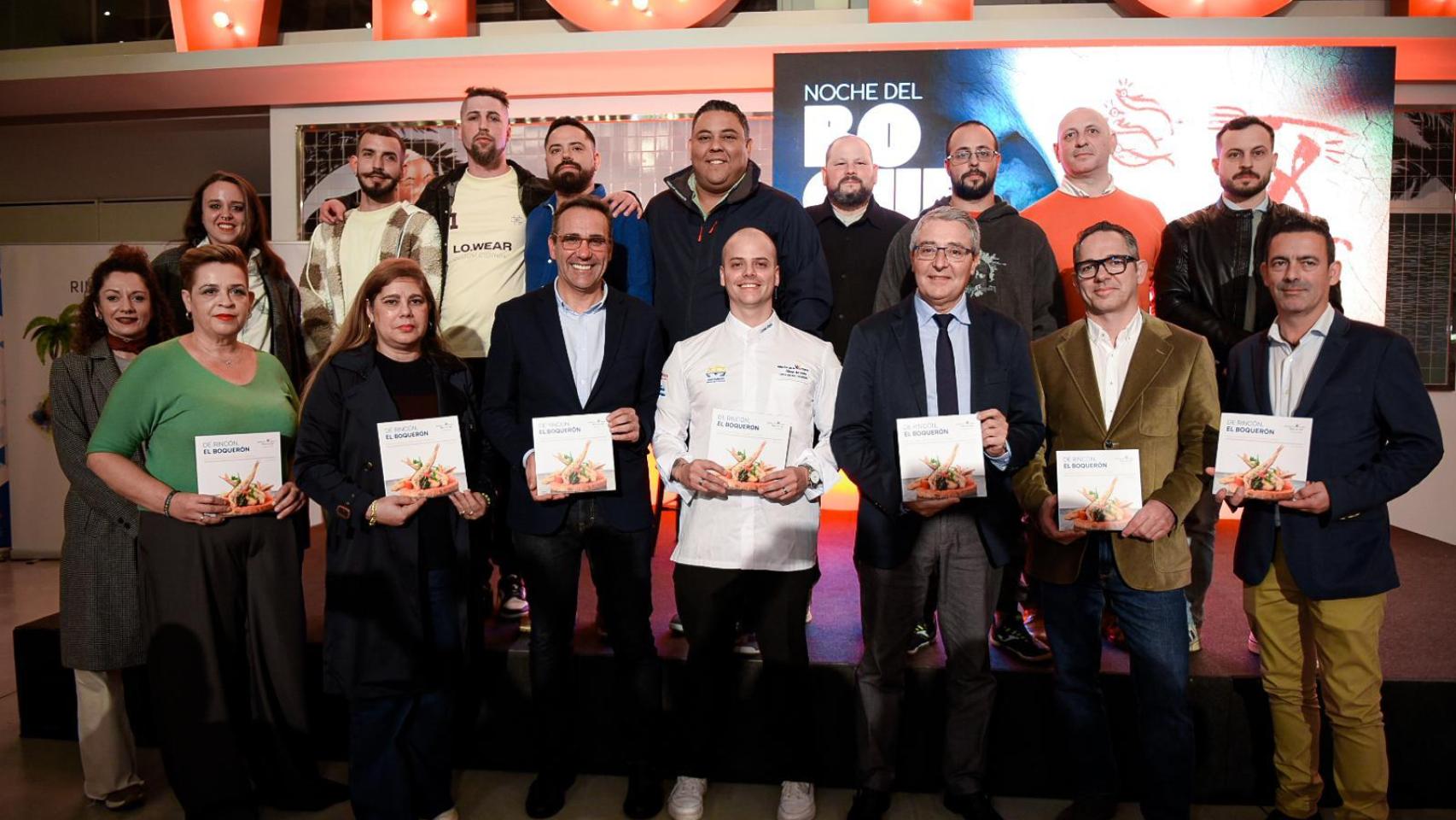 Un momento de la presentación del octavo recetario.