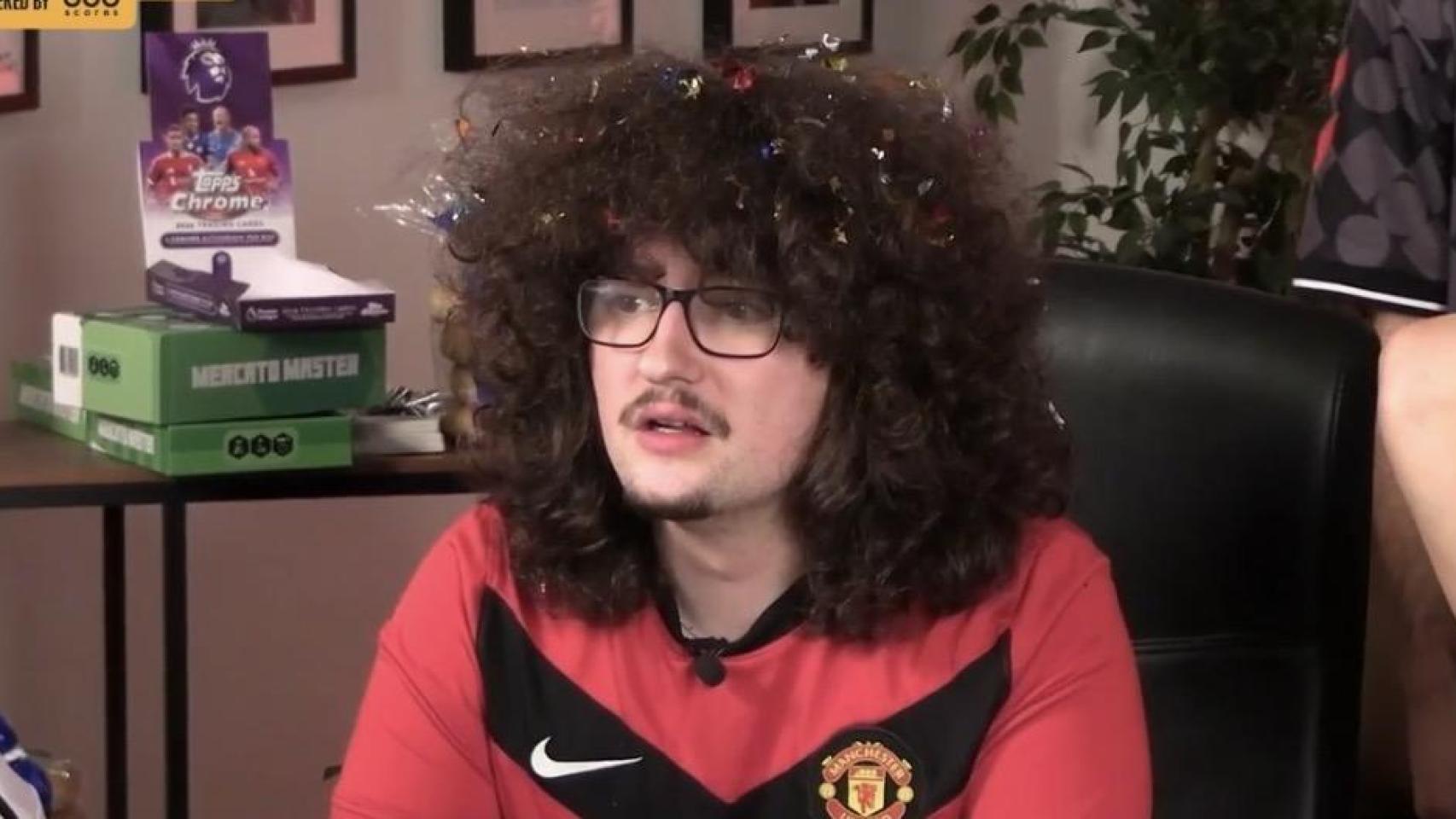 Frank Ilett, en un streaming en vivo en Kick este martes