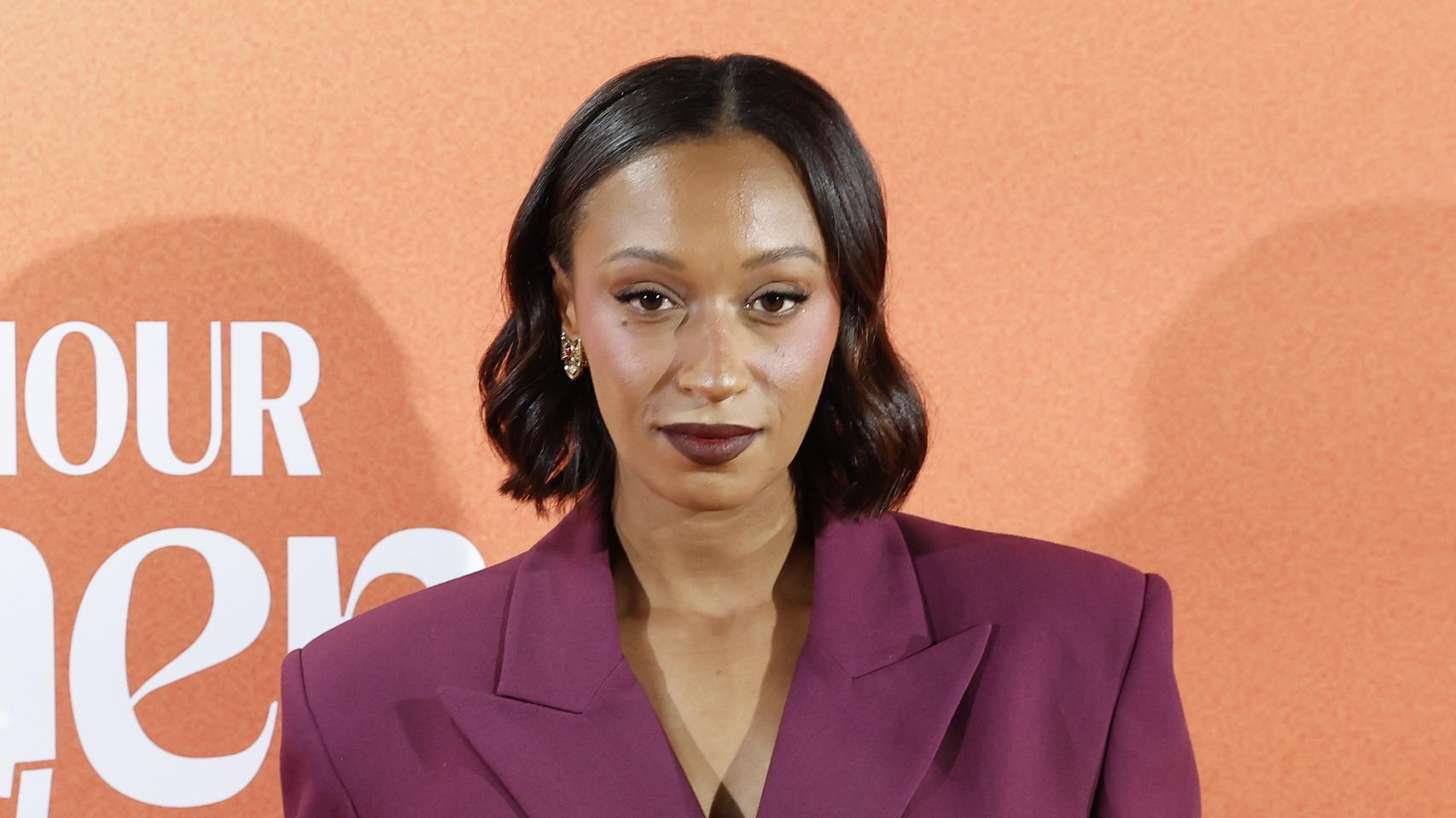 Ana Peleteiro posando para la prensa gráfica en un evento reciente.