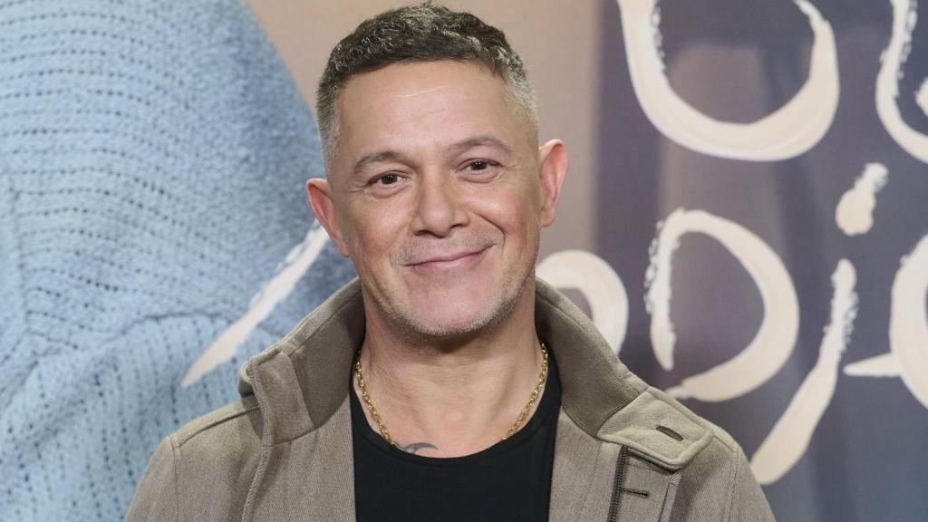 Alejandro Sanz en la presentación de su documental en Madrid.