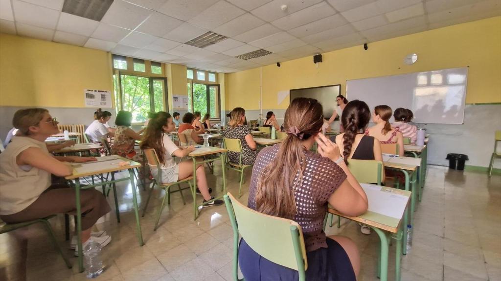 Aspirantes a plazas docentes