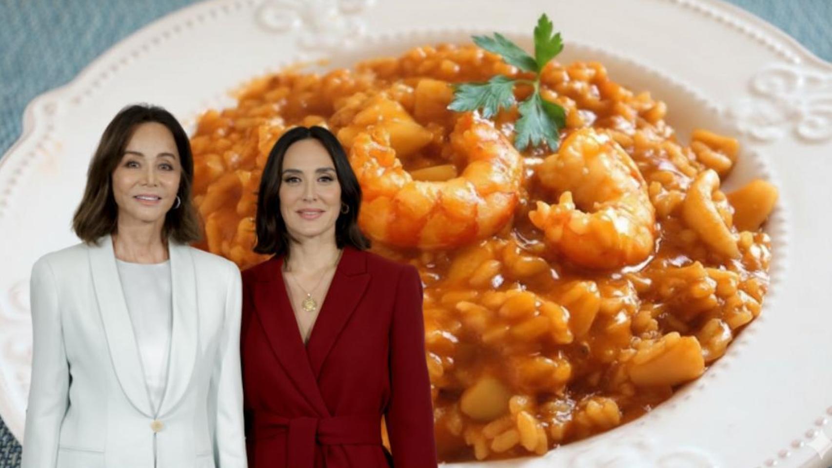 El arroz caldoso con marisco de Tamara Falcó que encanta a Isabel Preysler.