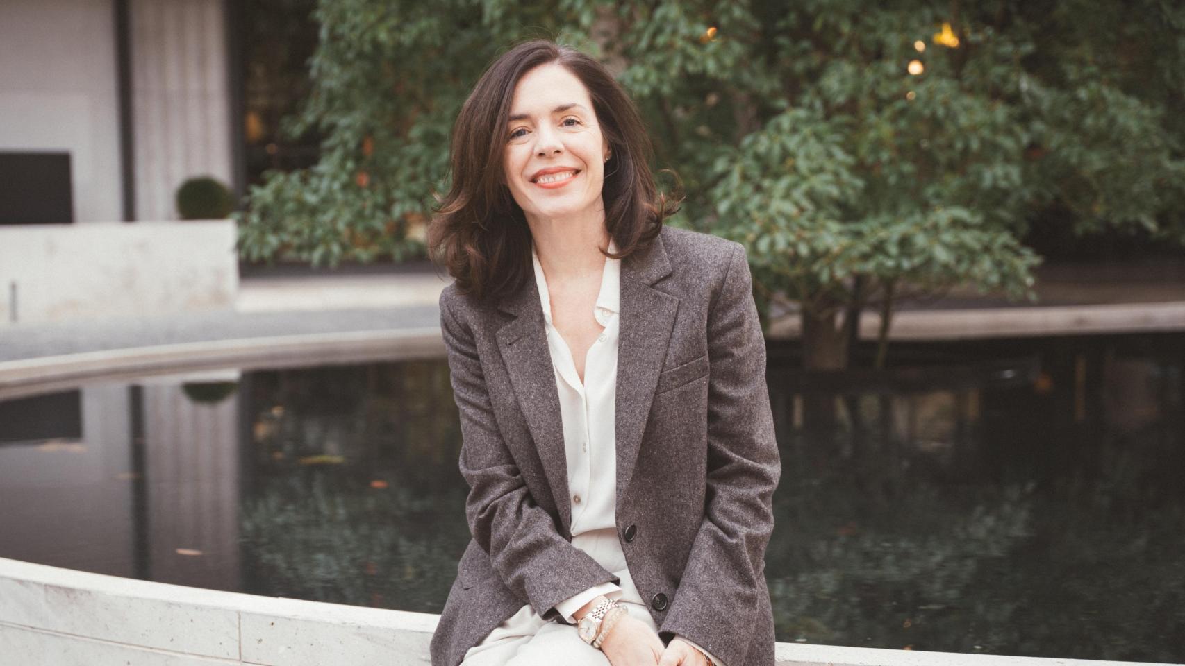 La CEO de SIE en una foto durante la entrevista.