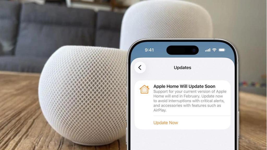 Apple actualiza su aplicación Home