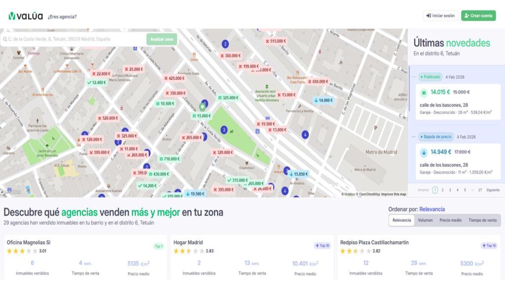 Valua, el nuevo portal para propietarios.