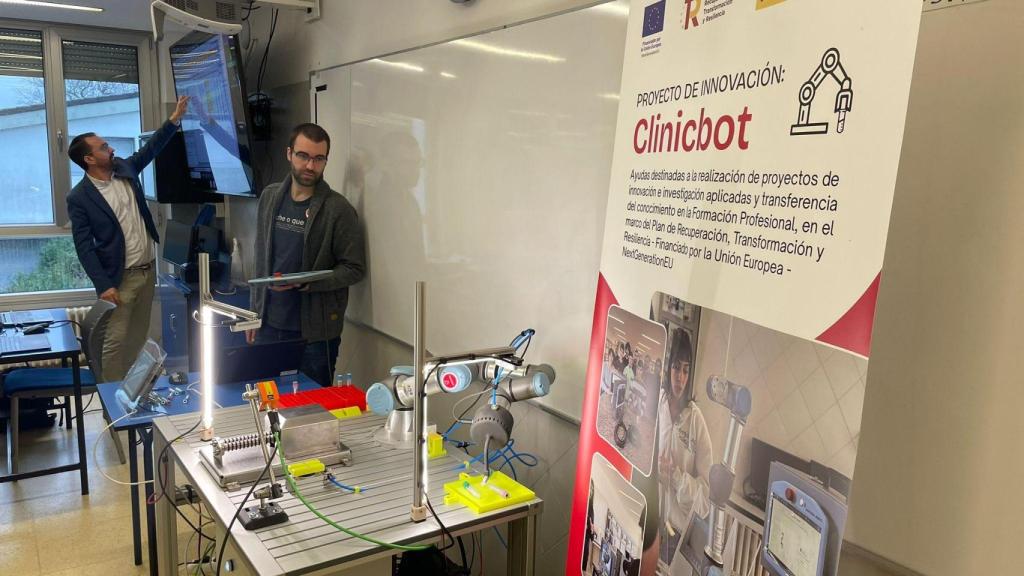 Un momento de la presentación en Montecastelo.