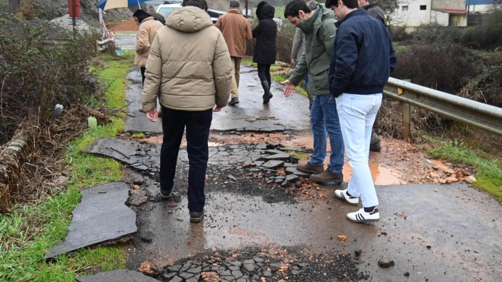Situación en Puebla de Don Rodrigo (Ciudad Real).