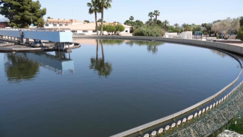 Depuradora de Ricón de León, en Alicante.