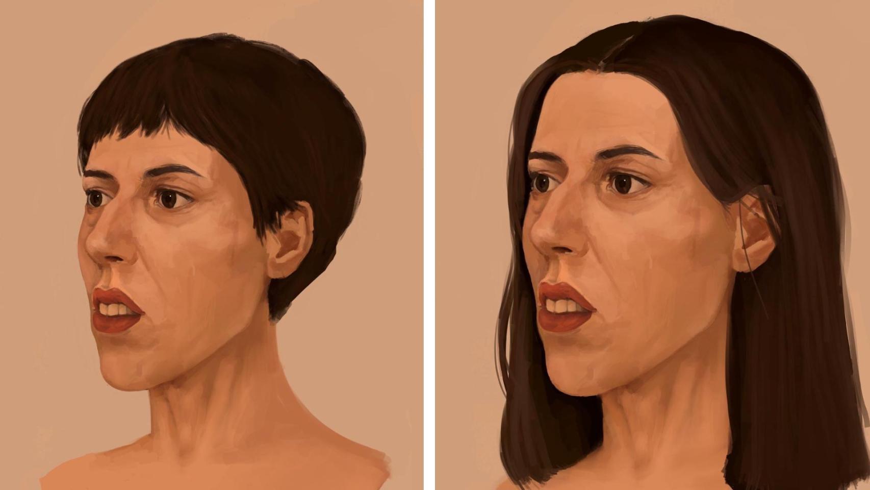 El retrato que han hecho de la mujer.